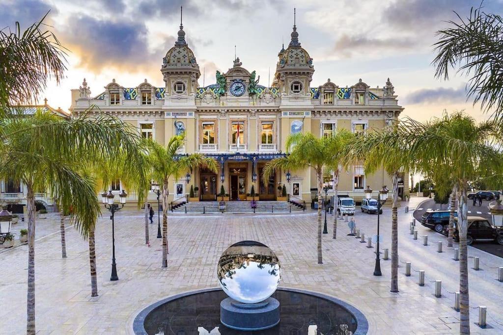 Luxueux Studio Neuf - Frontiere Monaco - Piscine - Parking Prive Екстериор снимка