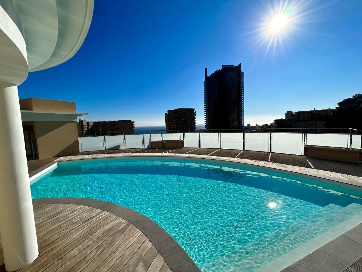 Luxueux Studio Neuf - Frontiere Monaco - Piscine - Parking Prive Екстериор снимка